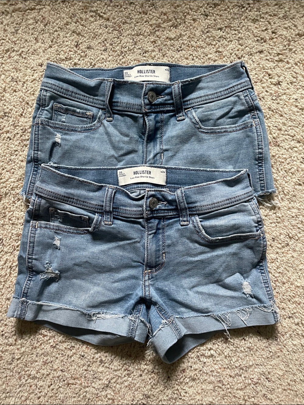 Hollister Jean Shorts (bundle of 2)